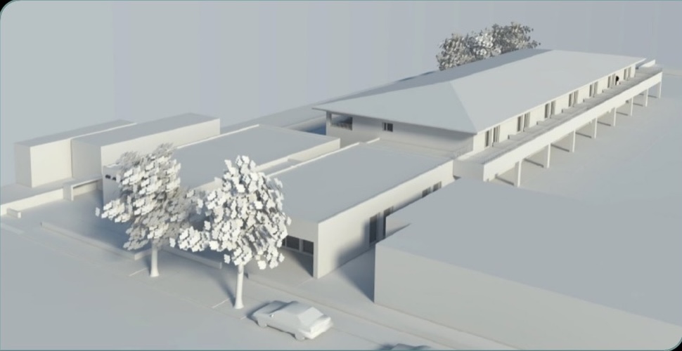 Modelo 3D do projeto da nova ERPI