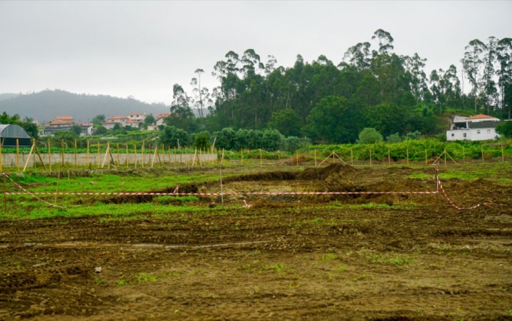 Terreno antes do início da obra