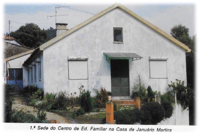 1.ª Sede do Centro Social da Paróquia de Curvos